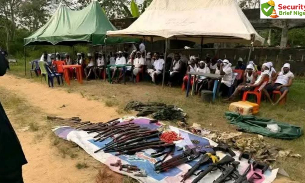 80 Militants Lay Down Arms in Cross River, Embrace State Amnesty Programme
