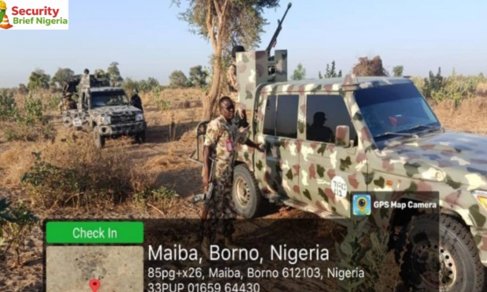 Troops Eliminate Suspected Terrorist, Recover Weapons in Maiduguri Search Operation