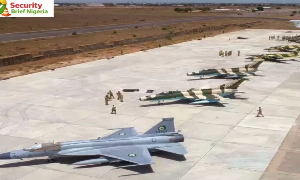 NAF Sustains Air Operations Against Armed Groups in North-East, North-West