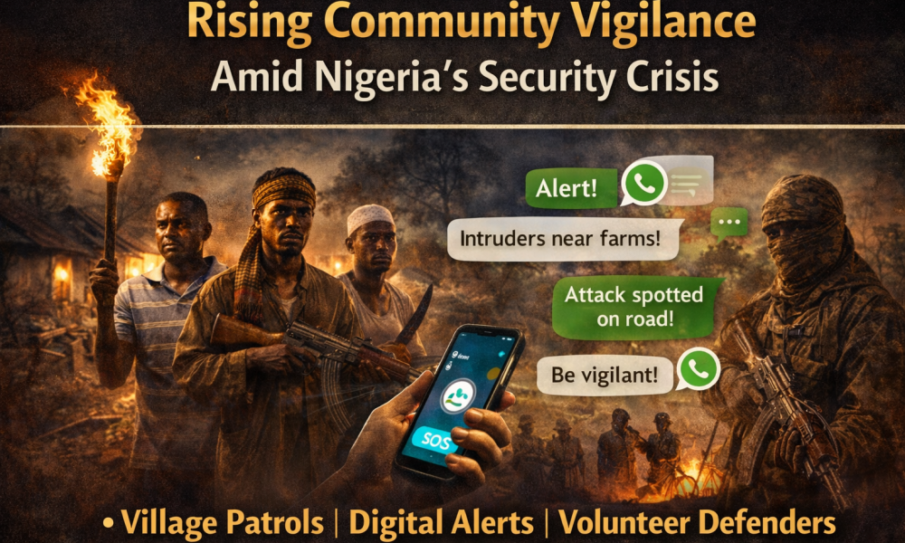 Rising Community Vigilance as Security Pressures Intensify Across Nigeria