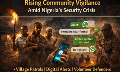 Rising Community Vigilance as Security Pressures Intensify Across Nigeria