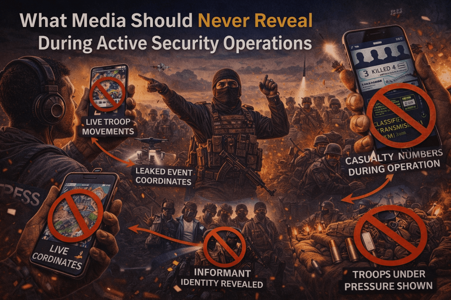 What the Media Must Never Reveal During Active Security Operations