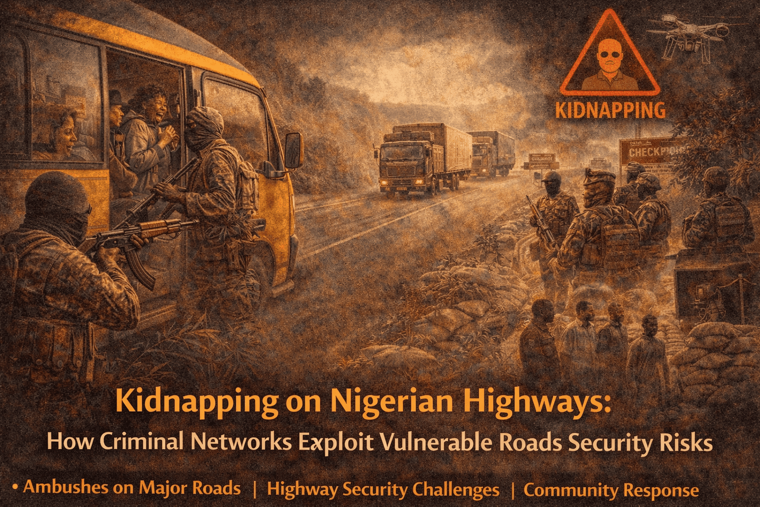 Kidnapping on Nigerian Highways: How Criminal Networks Exploit Vulnerable Roads and What Authorities Are Doing