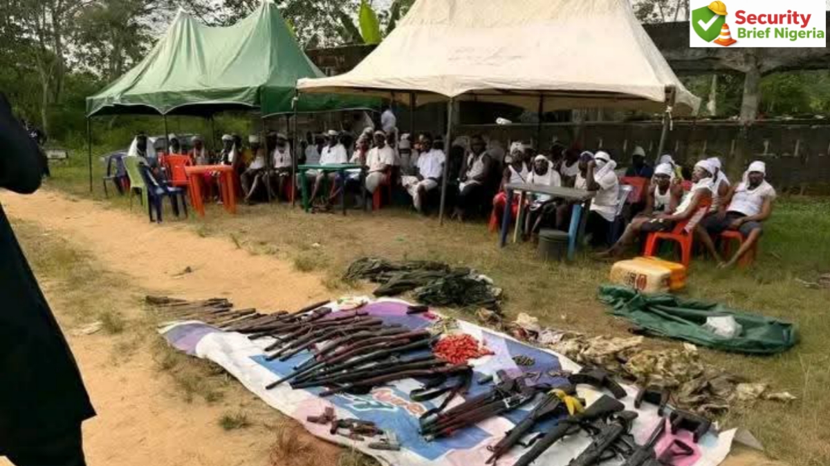 80 Militants Lay Down Arms in Cross River, Embrace State Amnesty Programme