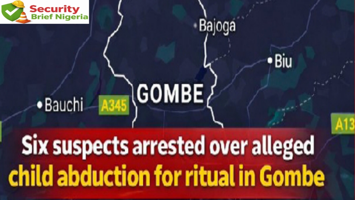 Six Arrested in Gombe Over Alleged Child Abduction Case: Police Launch Expanded Investigation