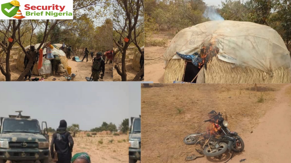 Troops Intensify Operations, Clear Terrorist Hideouts and Rescue Young Victim in Ongoing North-West Security Campaign