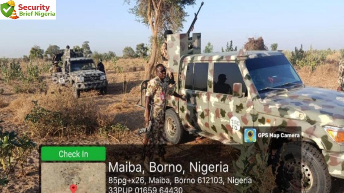 Troops Eliminate Suspected Terrorist, Recover Weapons in Maiduguri Search Operation