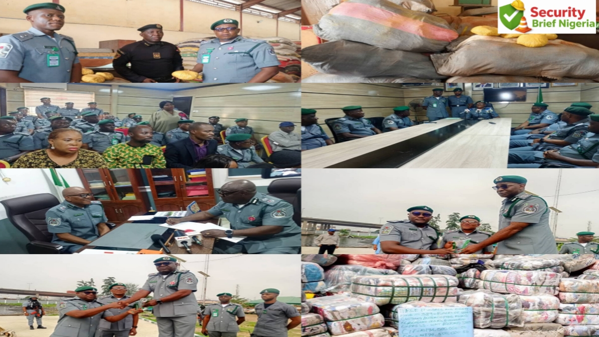 Western Marine Customs Strengthens Maritime Border Security, Intercepts ₦157.8m Cannabis Shipment