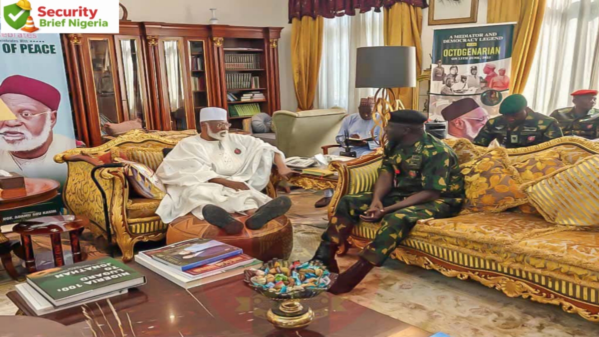COAS Visits Former Heads of State, Niger Government to Boost Security Collaboration