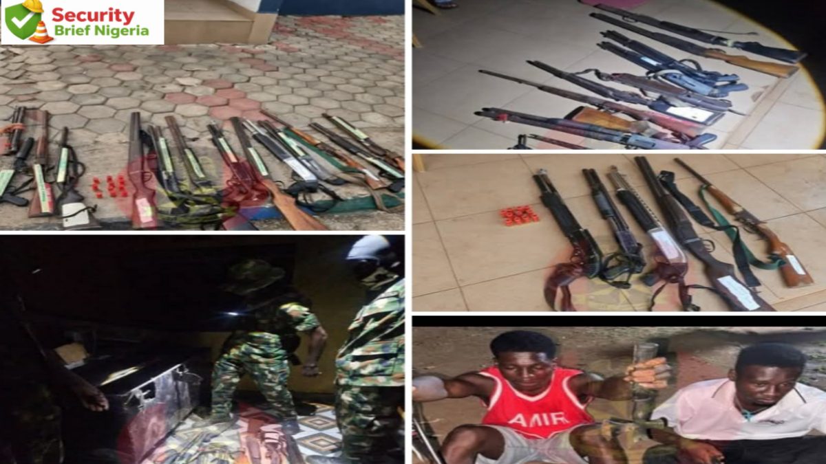 Troops Crack Down on Criminal Gang, Recover Multiple Firearms in Delta State