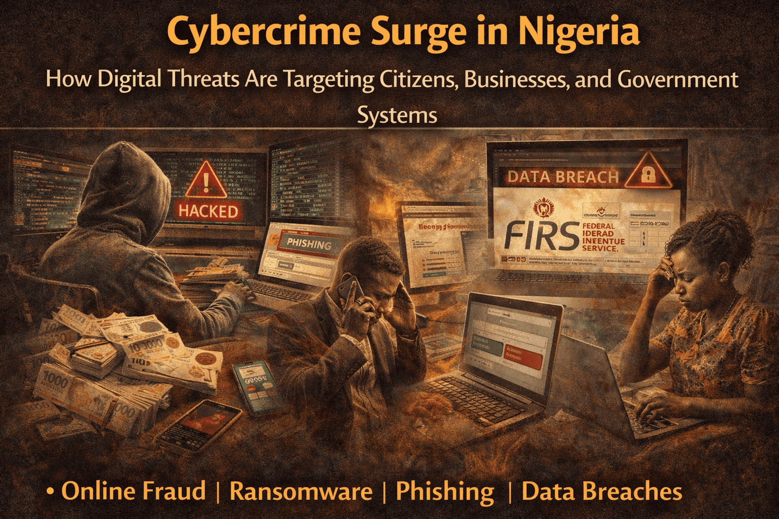 Cybercrime Surge in Nigeria: How Digital Threats Are Targeting Citizens, Businesses, and Government Systems