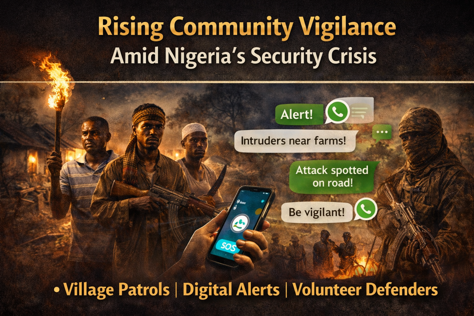 Rising Community Vigilance as Security Pressures Intensify Across Nigeria