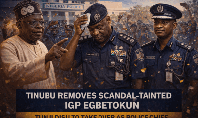 Bola Tinubu Removes Scandal-Hit Police Chief Kayode Egbetokun; Tunji Disu Set to Take Over Amid Internal Jubilation