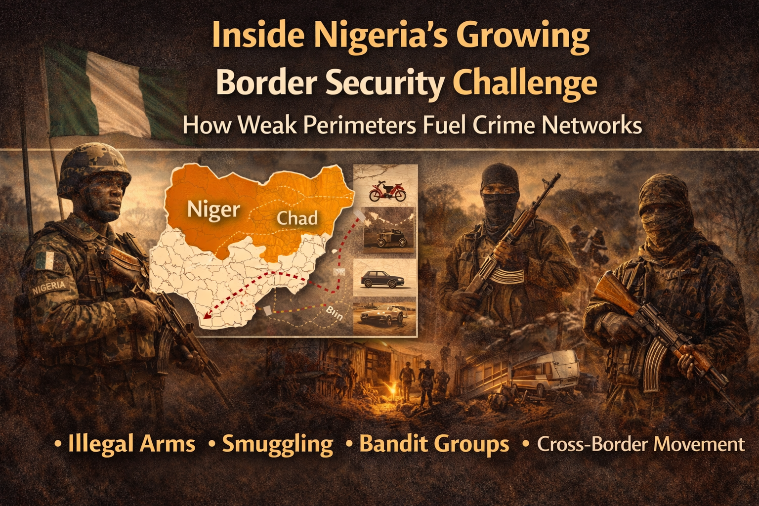 Inside Nigeria’s Growing Border Security Challenge: How Weak Perimeters Fuel Crime Networks