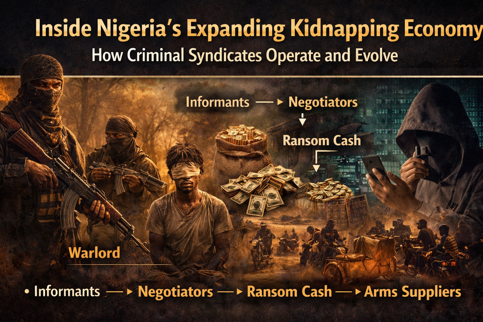 Inside Nigeria’s Expanding Kidnapping Economy: How Criminal Syndicates Operate and Evolve