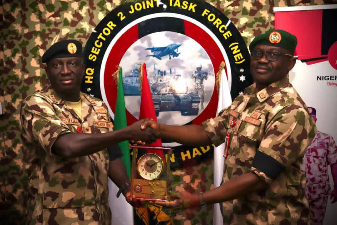 Nigerian Army Chief Assesses North-East Operations, Reaffirms Strategy to Tackle Security Threats