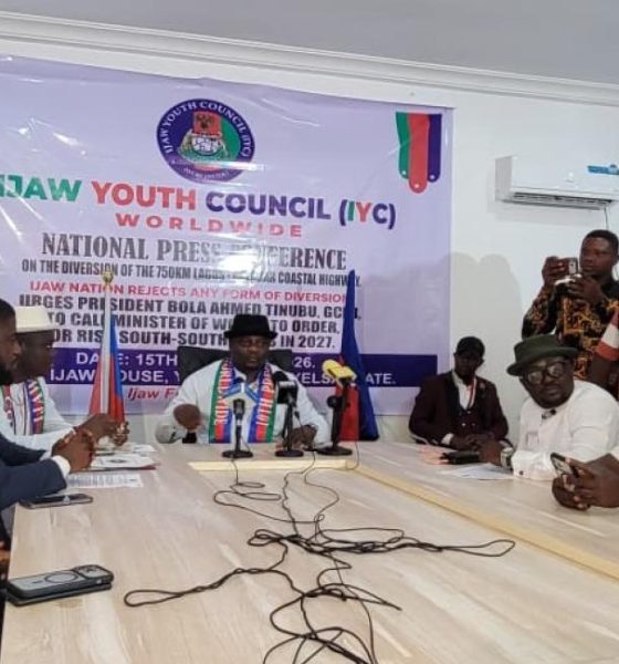 Ijaw Youths Warn Tinubu Over Coastal Highway Route, Say South-South Support Could Suffer